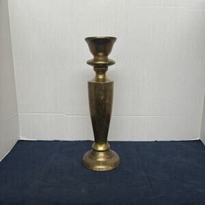Vintage Brass‎ Candlestick Taper Candle Holder 12 1/4”